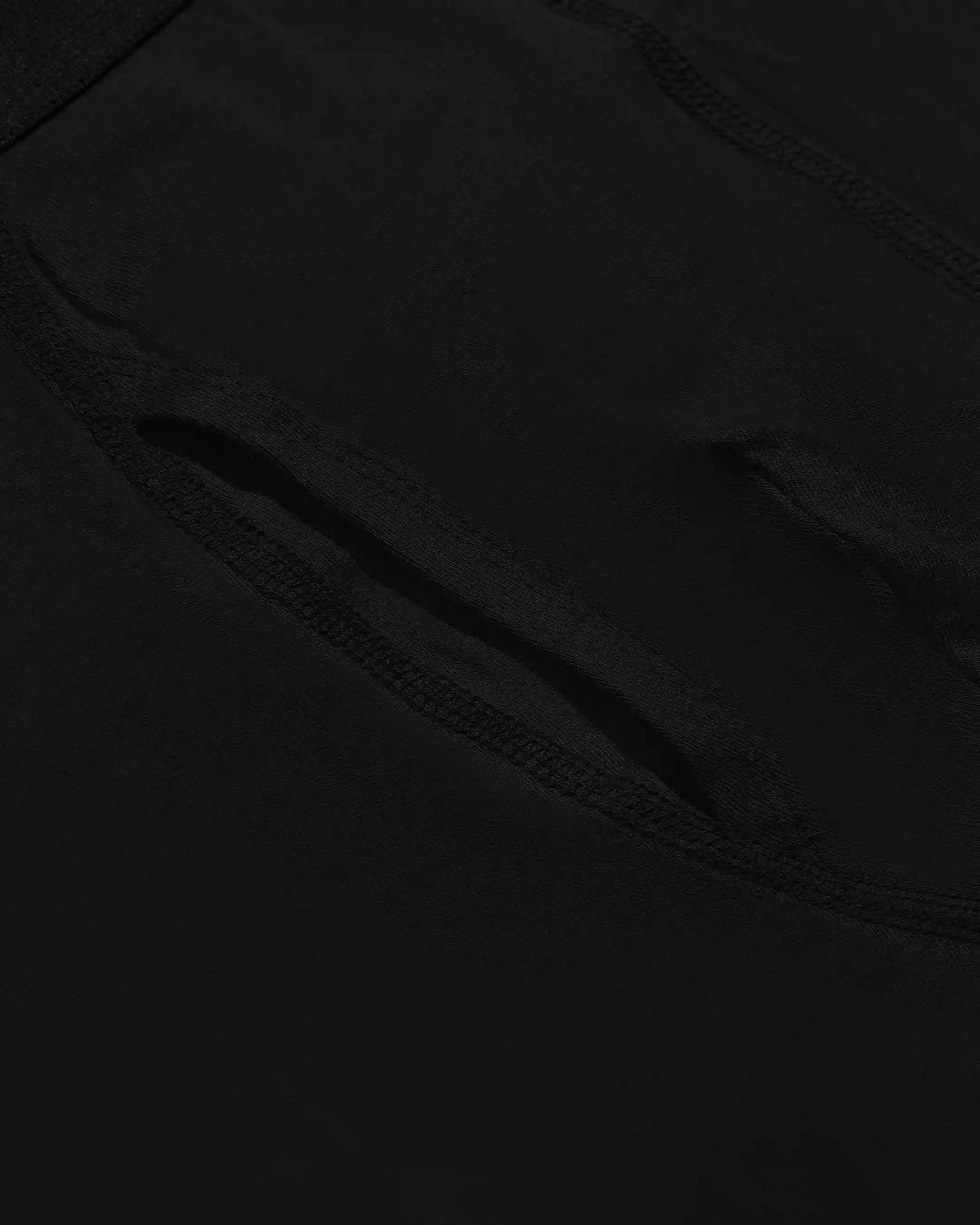 Black Boxer Briefs W/ Fly 6-Pack