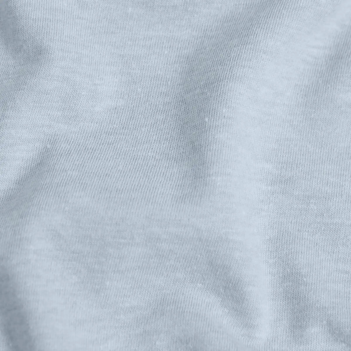 Heather Pale Blue V Neck T Shirt