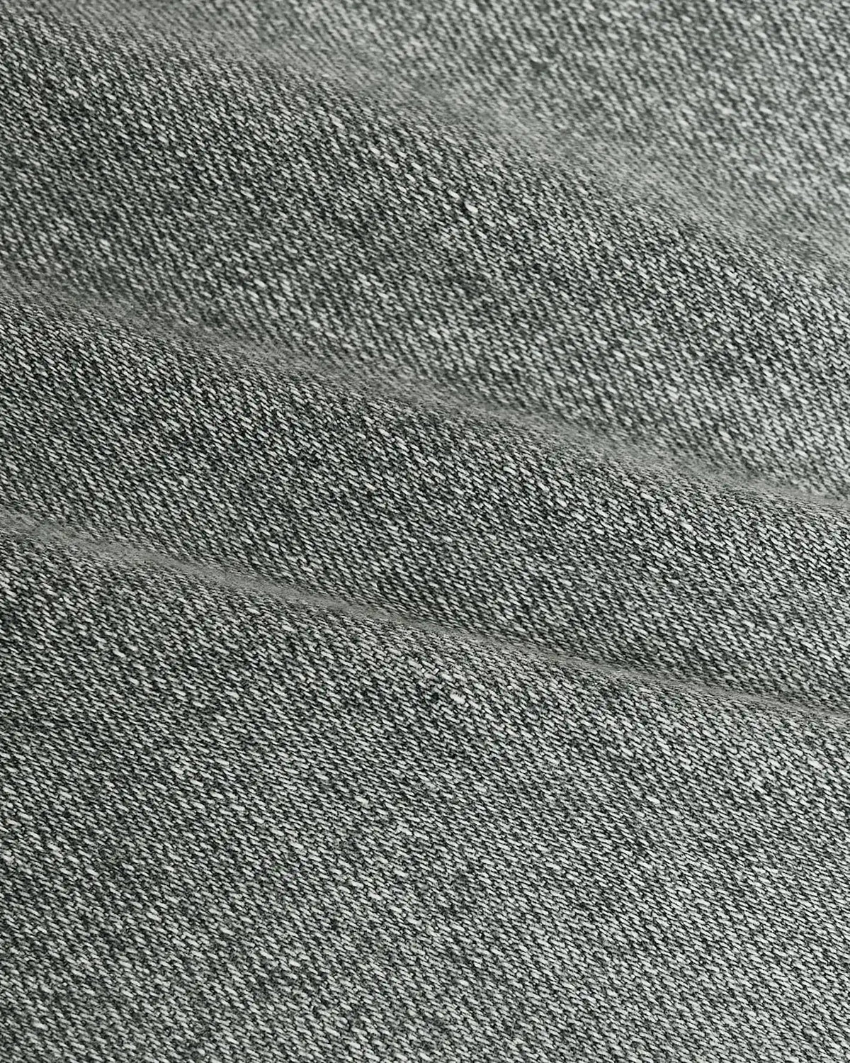 Medium Gray Wash Straight Authentic Denim Jeans