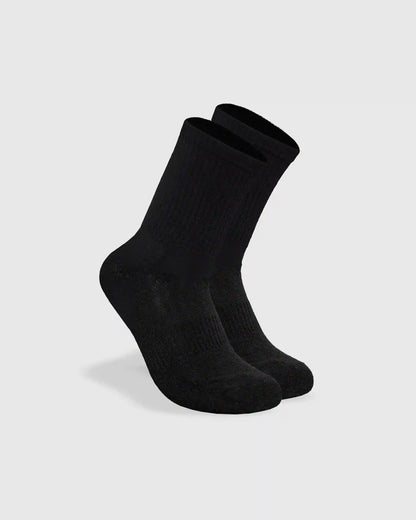 Black Half Crew Socks 3-Pack