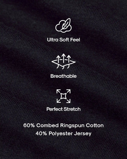 Black Classic Crew Neck