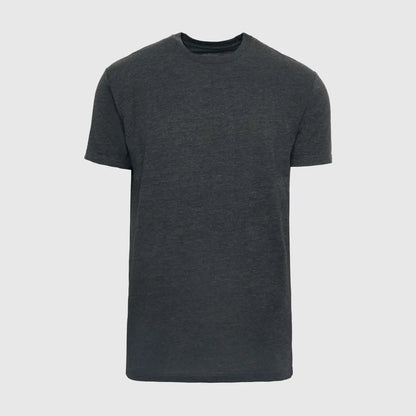 Charcoal Heather Gray Classic Crew Neck