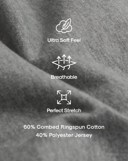 Heather Gray Classic Crew Neck