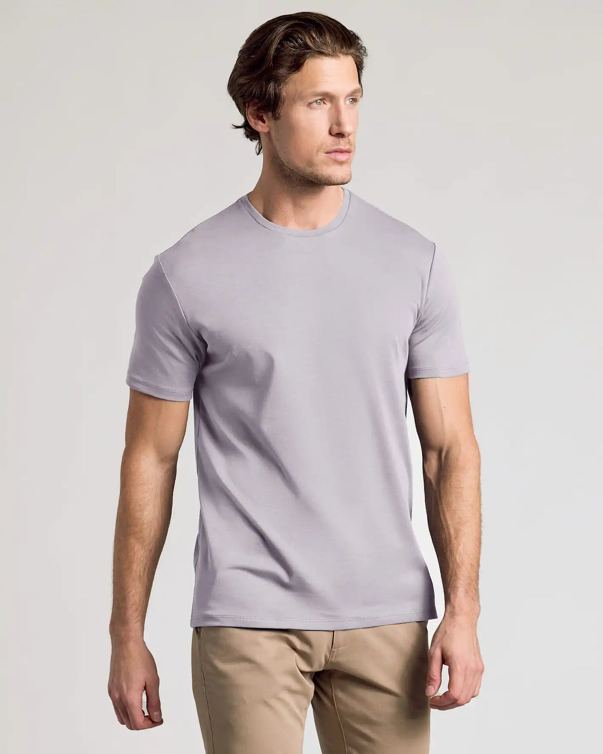 Pima Cotton Blend Crew 2-Pack
