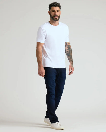 Black & White Pima Cotton Blend Crew 7-Pack