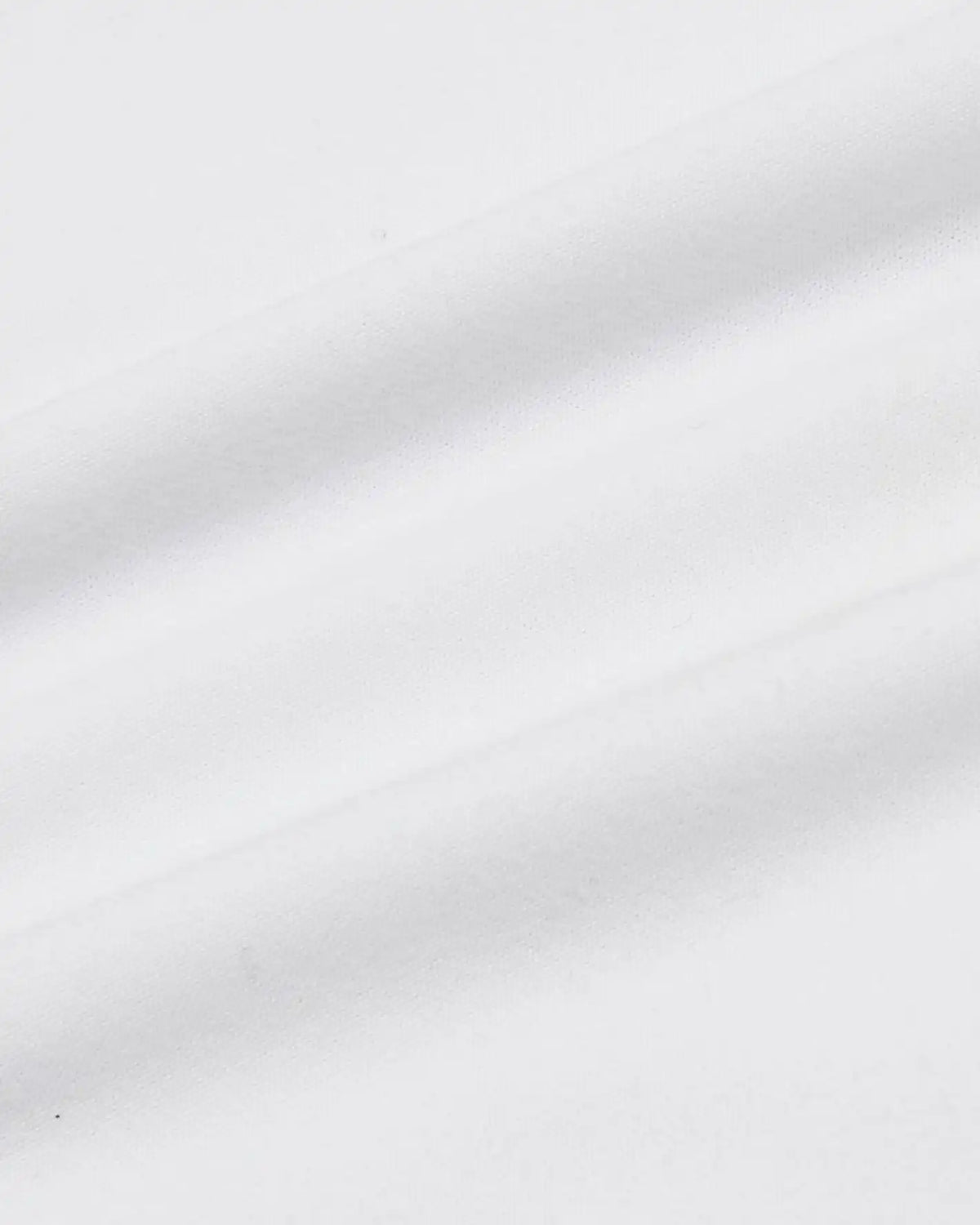 White Active Curved Hem Crew