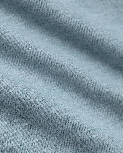Heather Sapphire Classic Long Sleeve Henley
