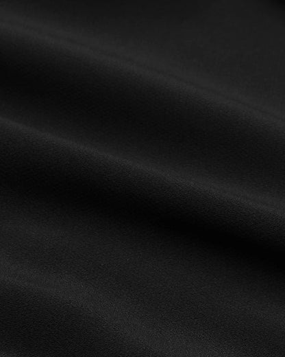 Black Performance Long Sleeve Dress Shirt