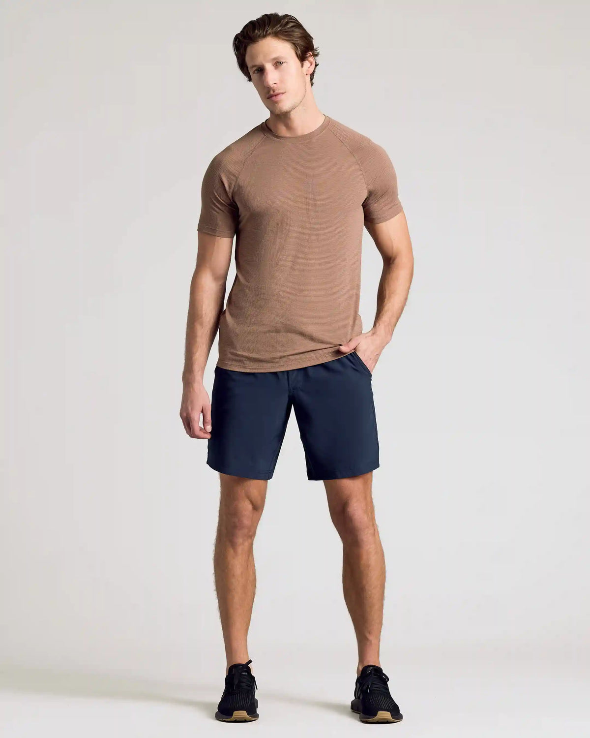 Navy 9" Active Quick Dry Shorts