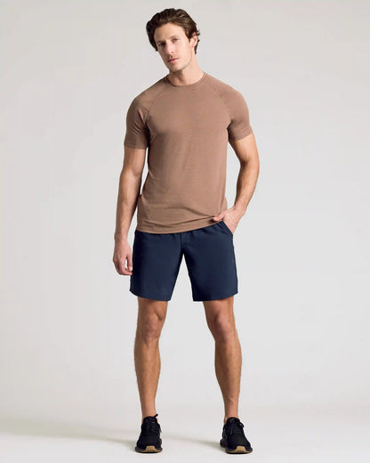 Navy 9" Active Quick Dry Shorts
