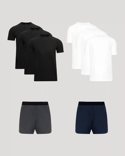 Active Crew & Training Short 8-Pack