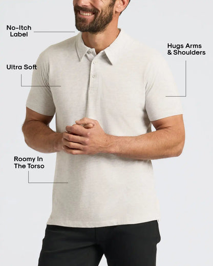 Oatmeal Classic Polo