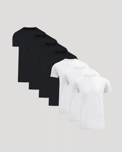 Tall Pima Cotton Blend Crew 7-Pack