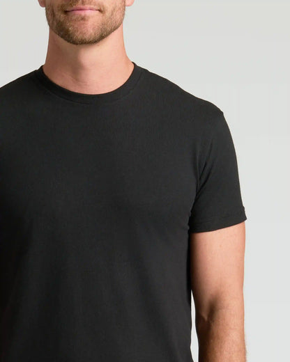 Black Classic Crew Neck