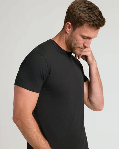 Black Classic Crew Neck