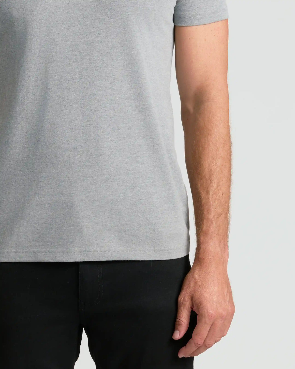 Heather Gray Classic Crew Neck