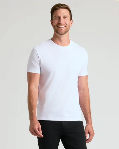 White Classic Crew Neck 3-Pack