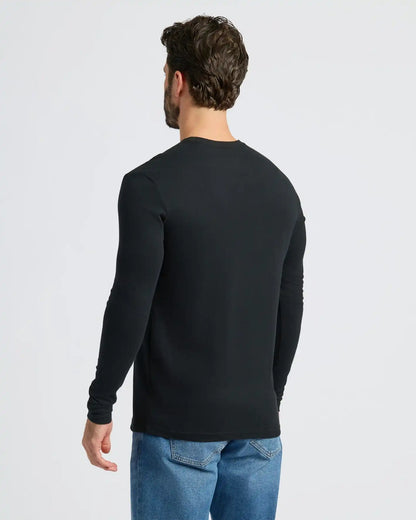 Black Classic Long Sleeve Crew Neck