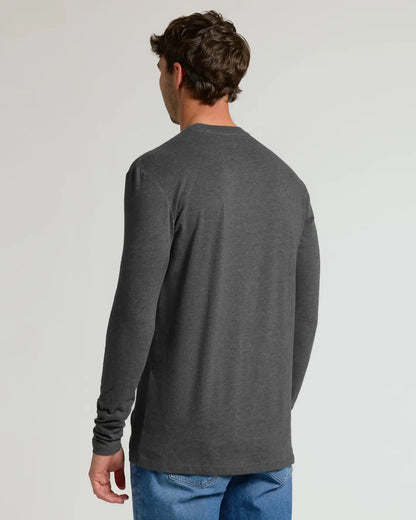 Charcoal Heather Gray Tall Long Sleeve T-Shirt