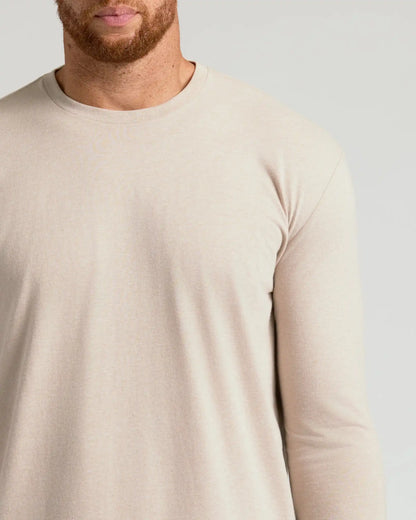 Heather Truffle Tall Long Sleeve T Shirt