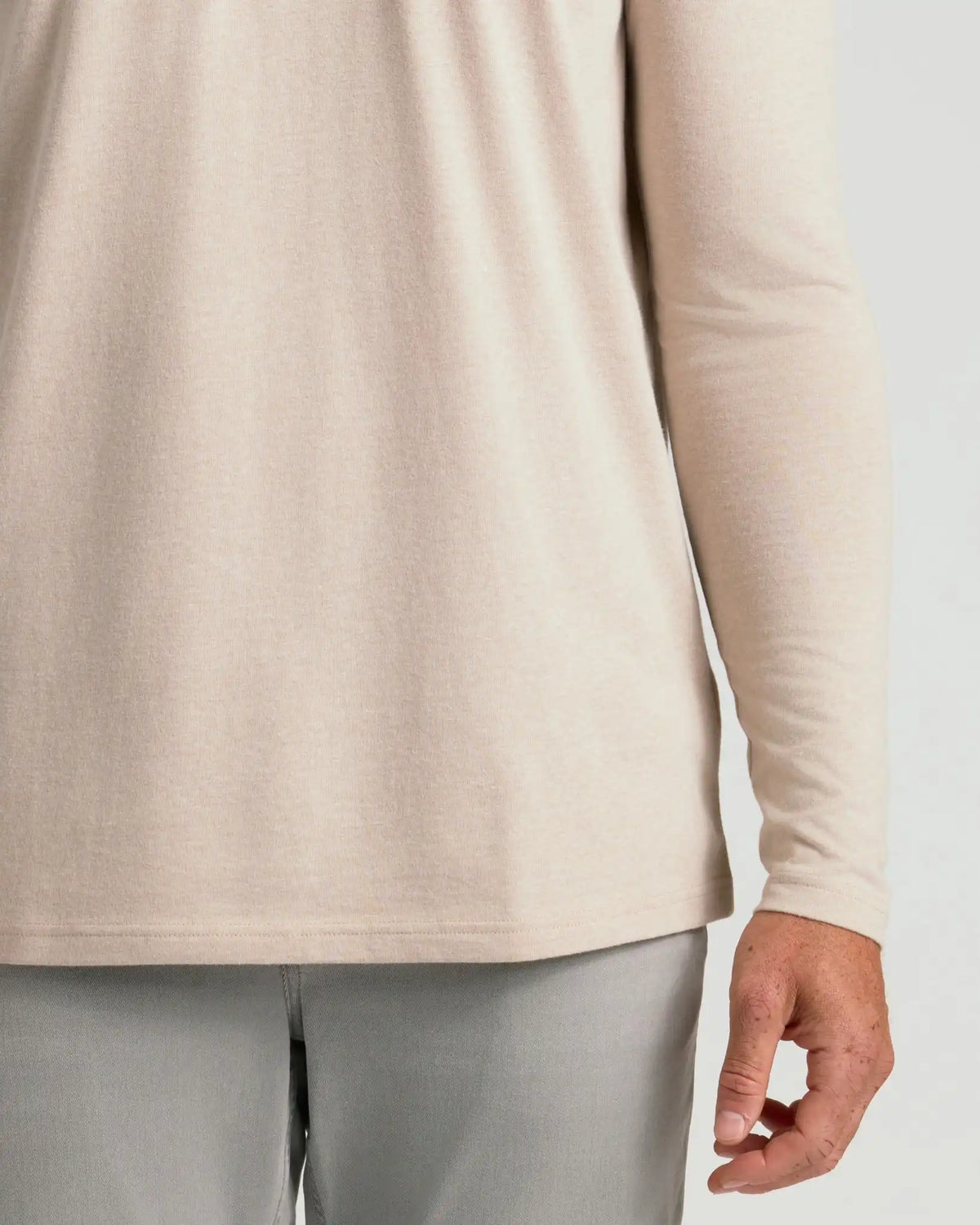 Heather Truffle Tall Long Sleeve T Shirt