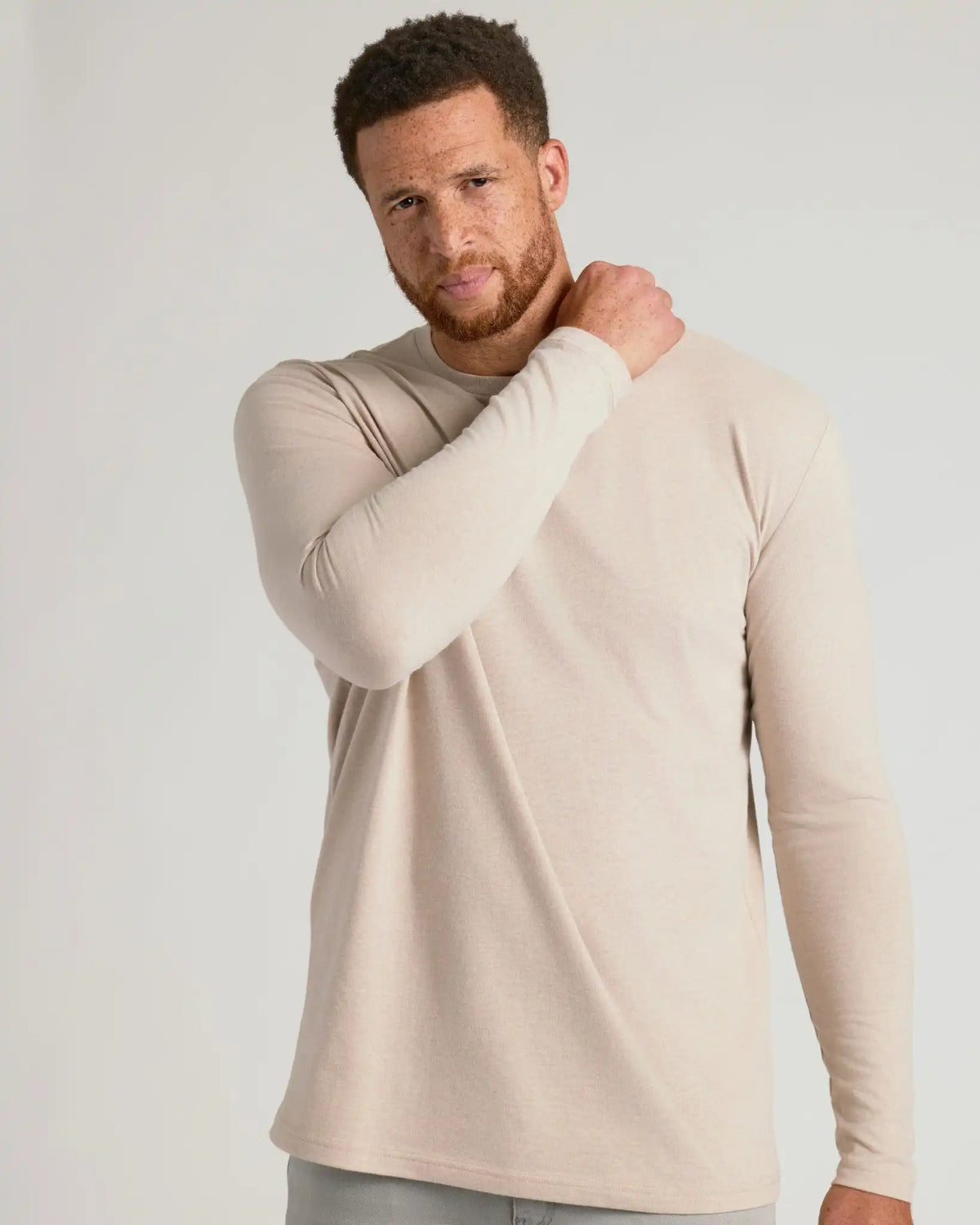 Heather Truffle Tall Long Sleeve T Shirt