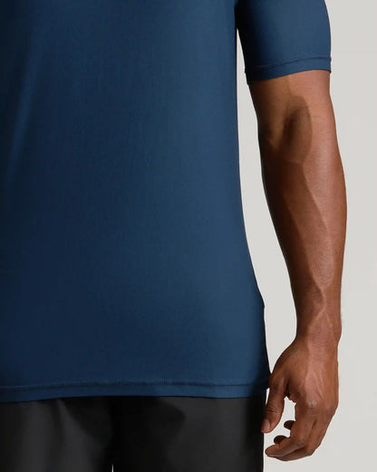 Navy Tall Active V-Neck