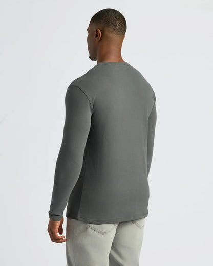 Carbon Tall Heavyweight Long Sleeve Pocket Crew