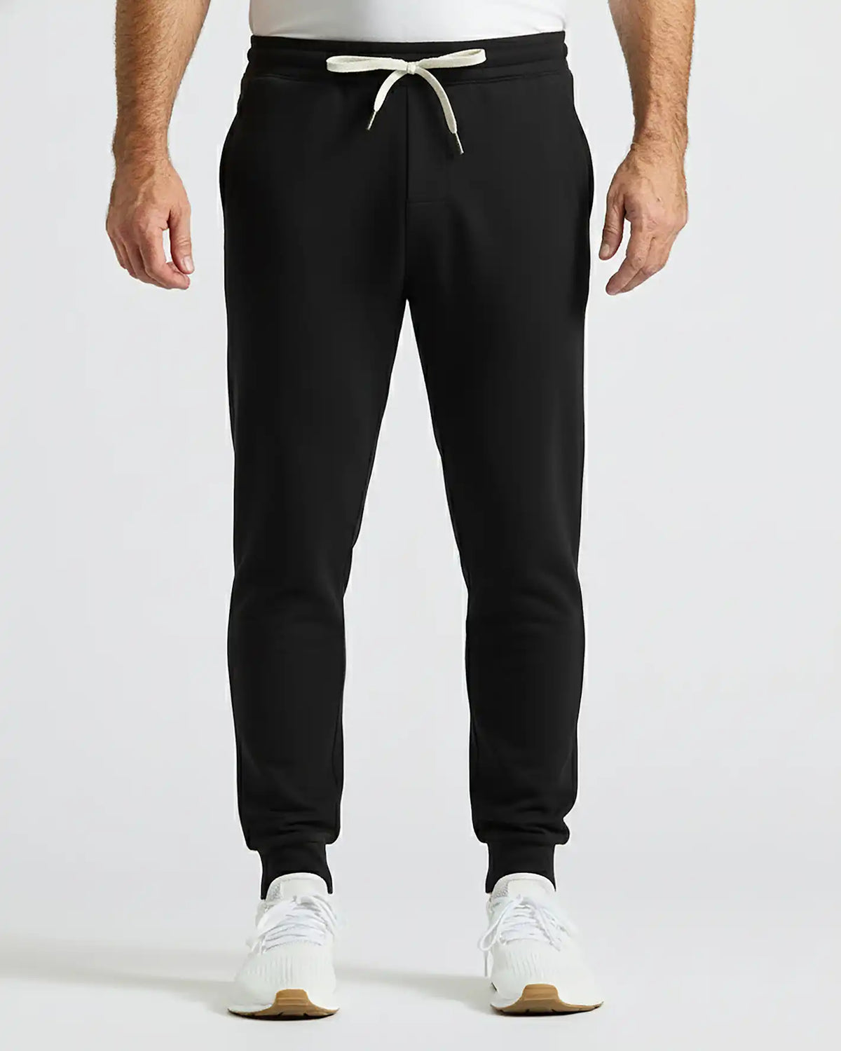 Black Active Crew and Jogger 2-Pack