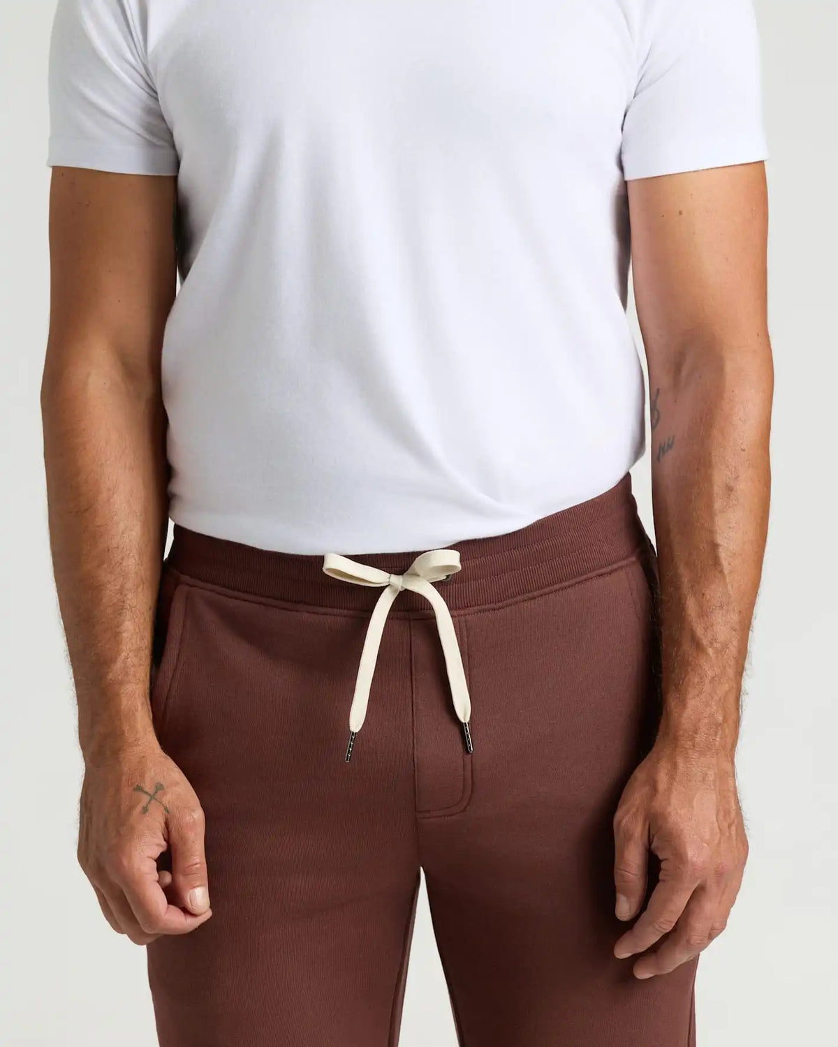 Carob Fleece French Terry Joggers