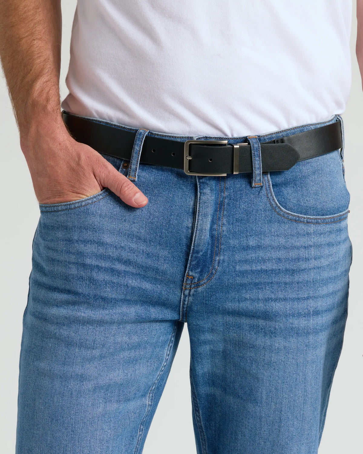 Casual Reversible Stretch Belt