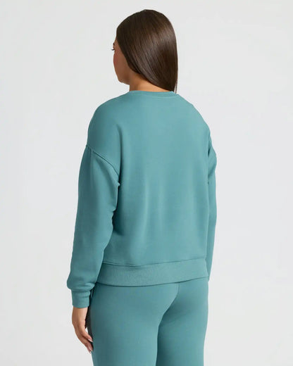 Womens Stormcloud Slouch Pullover Crew & Relaxed Jogger 2-Pack