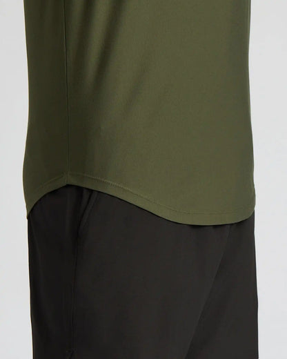 Grove Active Curved Hem Crew