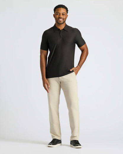 Black Active Polo 6-Pack
