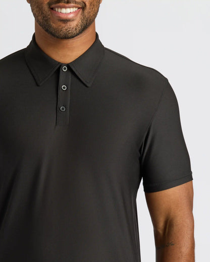 Black Active Polo 6-Pack