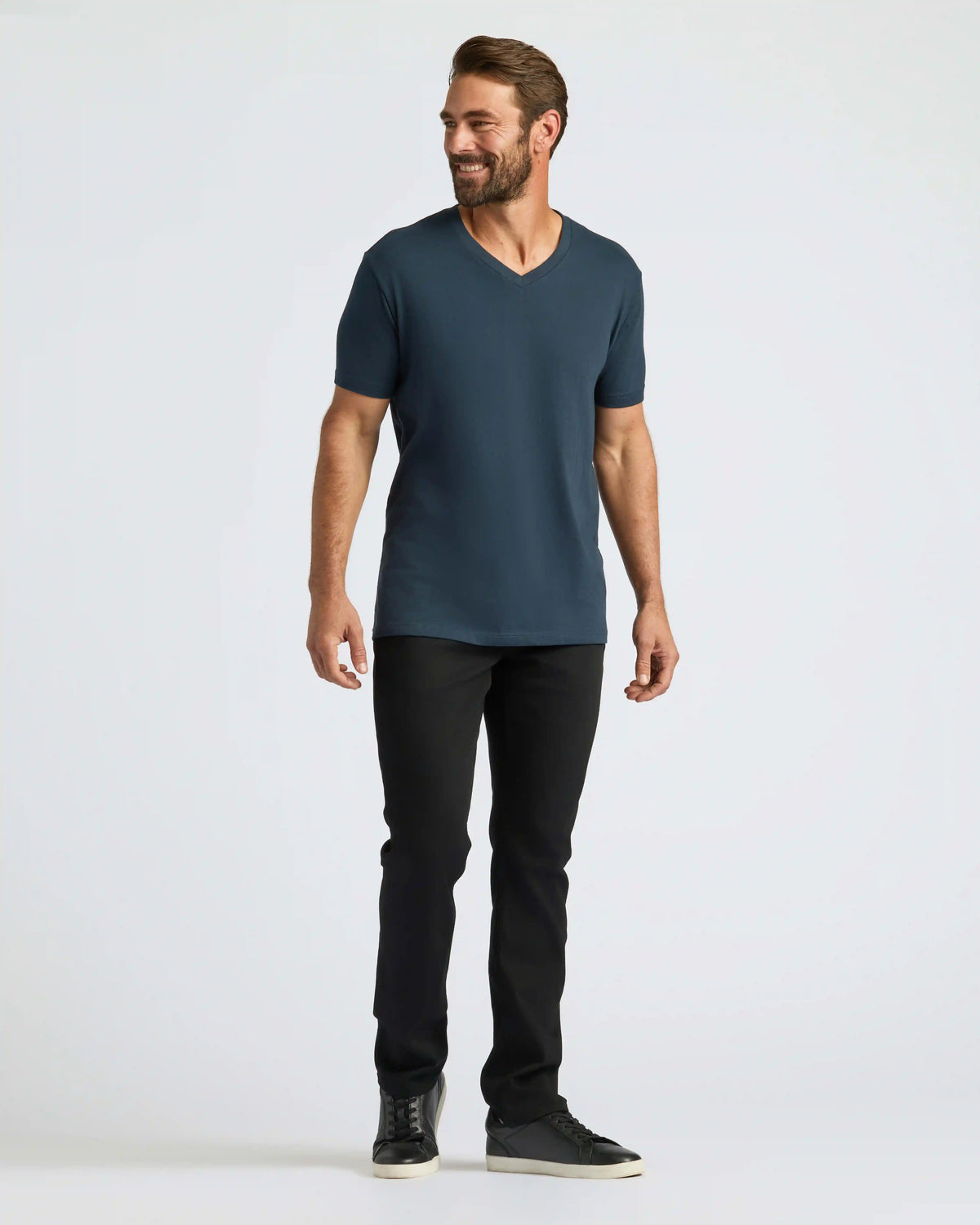 Navy Classic V-Neck