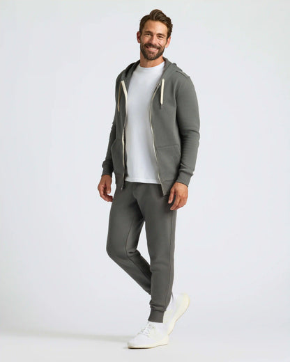 Carbon Fleece French Terry Zip Hoodie